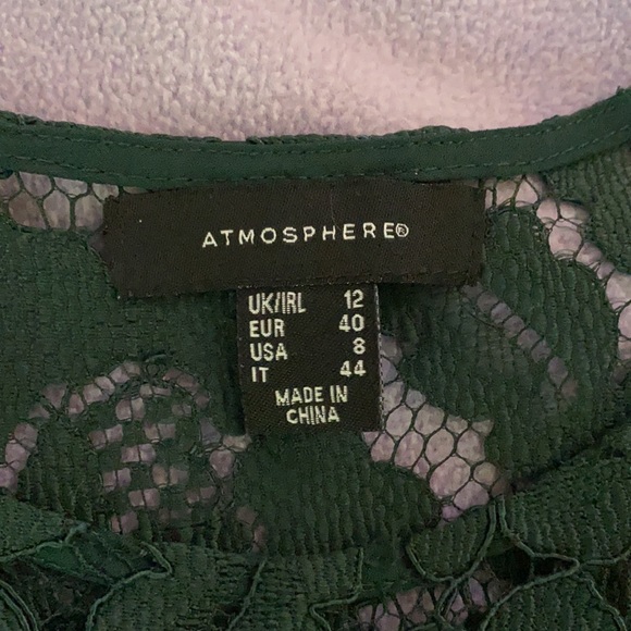 Green Lace Blouse - Picture 3 of 8